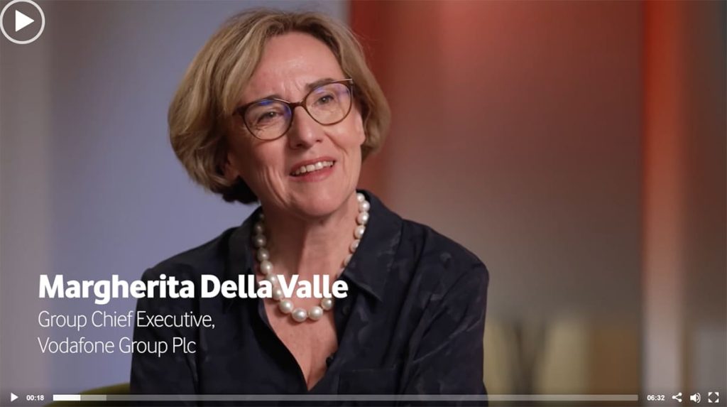 マルゲリータ・デラ・バレ最高経営責任者（CEO）へのインタビュー動画